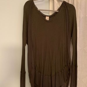 We the free- waffle style material